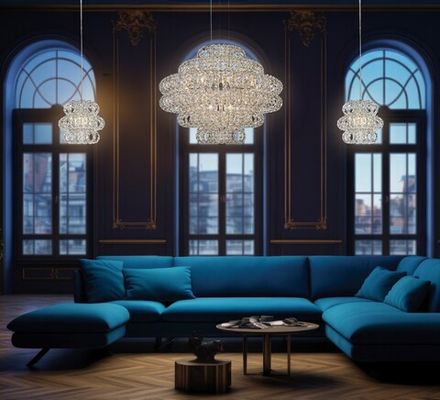 Люстра подвесная Brilliance Chrome FL1107-25P, E14х25