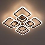 Citilux Марсель Смарт CL232A185E RGB Умная люстра Чёрная