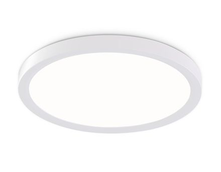 Светильник светодиодный ультратонкий FZ1903 WH белый IP54 20W 3000K-6500K CCT-переключатель D300*25 (Без ПДУ)