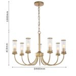 Подвесная люстра Mollis 2692-7P. ТМ Favourite