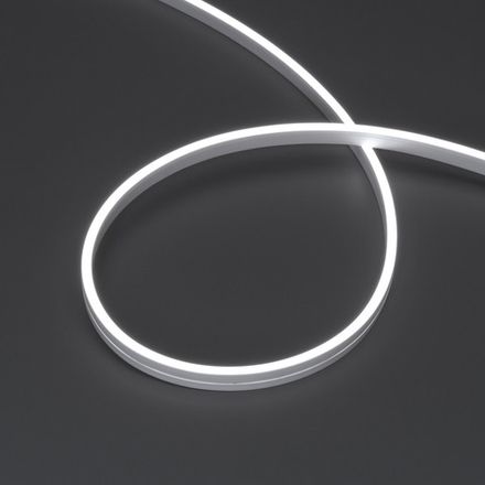 Светодиодная лента герметичная MOONLIGHT-SIDE-A168-4x10mm 24V White6000 (7.2 W/m, IP65, 5m, wire x2) (Arlight, Вывод кабеля прямой)