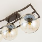 Citilux Бриз CL106235 Люстра потолочная Венге