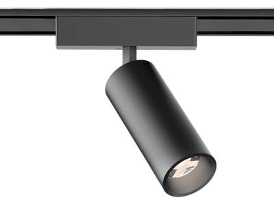 Светильник светодиодный трековый для шинопровода Magnetic Ultra Slim GV1522 BK черный IP20 18W 4200K 48V 24° D55*185