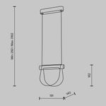 Подвесной светильник Fluffy 3000К 5Вт, MOD319PL-L5B3K. TM Maytoni