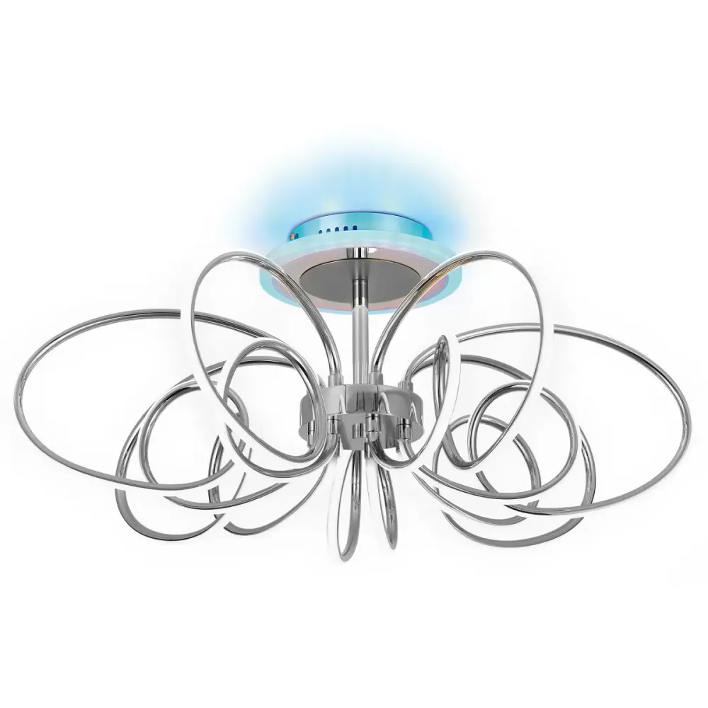 Citilux SALMA SMART CL224A171 RGB LED Умная люстра Хром