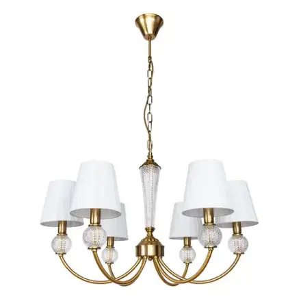 Подвесная люстра Arte Lamp GRACIE A7301LM-6PB, 6хE14