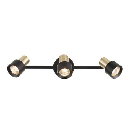 Citilux SAT CL505631 Спот поворотный с выключателем Чёрный+Золото