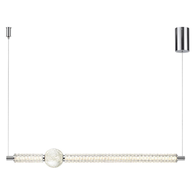 5007/28L L-VISION ODL24 571 хром/металл/акрил Подвес LED 28W 4000K 2089лм CRYSTAL