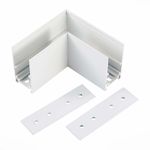 ST007.519.00 Угол-соединитель для подвесного / накладного магнитного шинопровода  ST-Luce Белый
