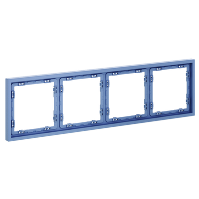 VLS100415 Рамка пластиковая VOLTUM S70 на 4 поста, (деним). (ТМ Maytoni)