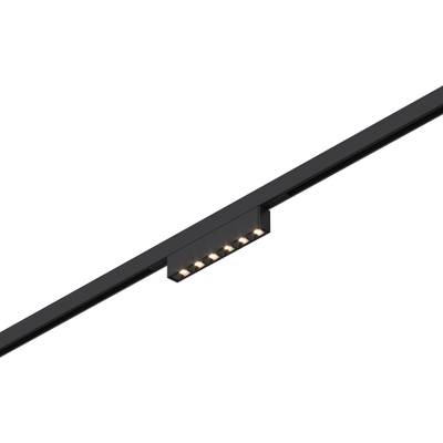 ST666.436.05 Магнитный трековый светильник Черный LED 1*5W 3000K 220Lm Ra&gt;90  IP20 L100xW10xH18 24V