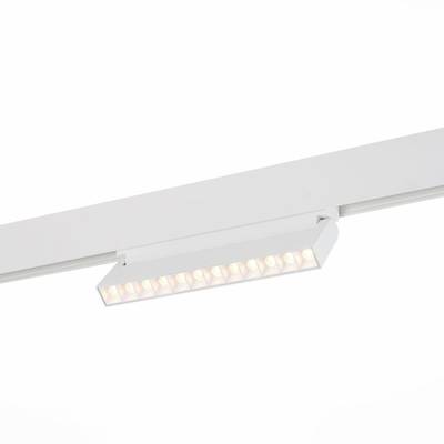 ST364.536.12 Магнитный трековый светильник белый LED 1*12W 3000K 1 009Lm Ra&gt;80 36° IP20 L219xW22xH108 48V