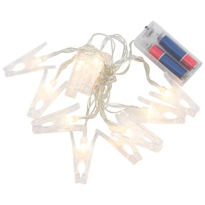 Гирлянда "Прищепки" на батарейках