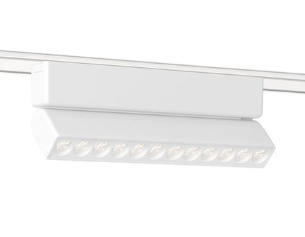 Светильник светодиодный трековый для шинопровода Magnetic Ultra Slim GV1472 WH белый IP20 12W 4200K 48V 24° 230*26*80