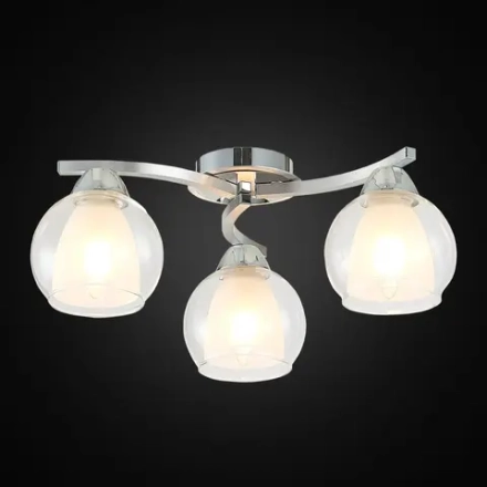 Citilux Кристи CL152137 Люстра потолочная Алюминий Хром