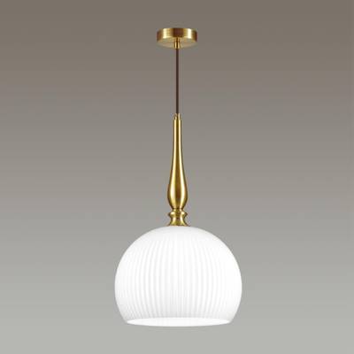 4765/1 PENDANT ODL21 491 белый/бронзовый Подвес E27 60W RUNGA