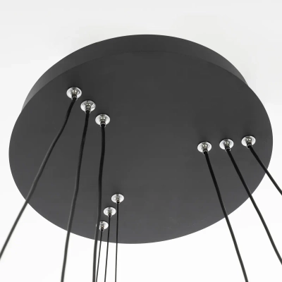 Citilux Дуэт CL719681 LED Люстра подвесная с пультом Чёрная