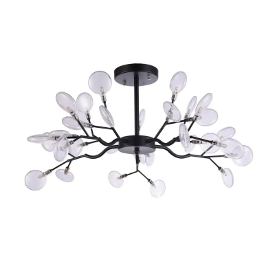 Подвесная люстра Skein 2480-10P, 30*G4LED*3W, 4914LM, 3000K. ТМ F-Promo