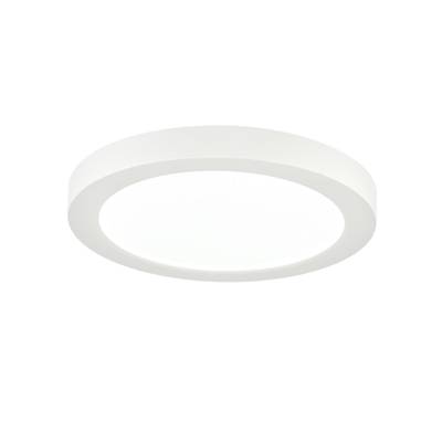 7754/12L MITRA LED SN Светильник пластик/белый LED 12Вт 3000-6500К D170 IP20 CCT/датчик движения NEBULA