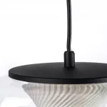 612117 Люстра PALERMO 8W LED 350LM G ЧЕРНЫЙ/ПРОЗРАЧНЫЙ 3000K Lightstar