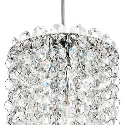 795314 Подвес CRISTALLO 1х40W G9 ХРОМ