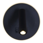 86203-9.2-001KT LED12W+USB BK светильник настенный Reluce, LED