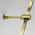 Крепление настенное Wall одинарное удлиненное Flarity латунь, TRA155CW-SL1-BS. TM Maytoni