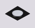 Светильник встраиваемый поворотный точечный TN51917 BK черный GX53 max 12W 115*115*23