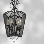 744157 Люстра CASTELLO 5х40W E14 ЧЕРНЫЙ/ЗОЛОТО Lightstar