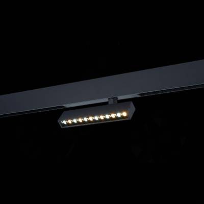 ST656.496.09 Светильник трековый Черный LED 1*9W 2700K-6000K 700Lm Ra&gt;90 24 IP20 L220xW25xH105 220V