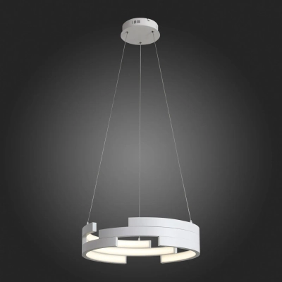 SL963.503.01 Люстра подвесная ST-Luce Белый/Белый LED 1*45W 4000K