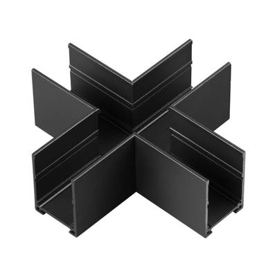 135309 PORT NT25 206 черный Соединитель "X" (в комплекте соединительная планка 4шт) IP20 VECTOR