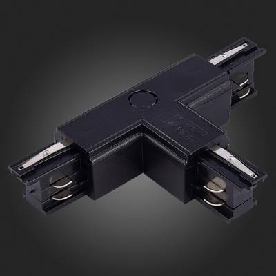 ST030.409.16L1 Т-образный токоподвод левый 1 для трехфазного шинопровода ST-Luce Черный