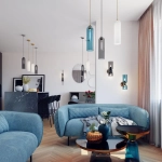 4805/1 PENDANT ODL21 407 никель/дымчатый Подвес E27 1*60W VOSTI