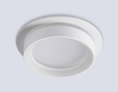 Светильник встраиваемый TN6707 WH белый IP44 GX53 max 15W D105*45