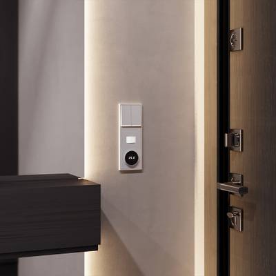 VLS000416 Клавиши для выключателя/переключателя двухклавишного с подсветкой, S70 (серый). (ТМ Maytoni)