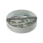 8028/80CL LEDIO LN25 247 белый/белый, металл/акрил Потолочный светильник с ПДУ LED 80W 3000-6000К 220V OSAKA