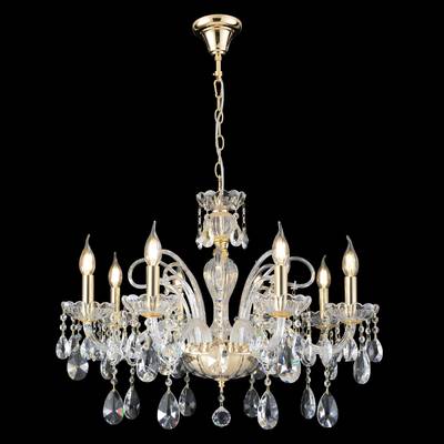 Люстра Crystal Lux MONICA SP8 GOLD 2502/308