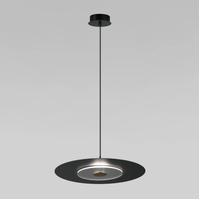 Подвесной светильник с металлическим плафоном 40030/1 LED / черный, LED