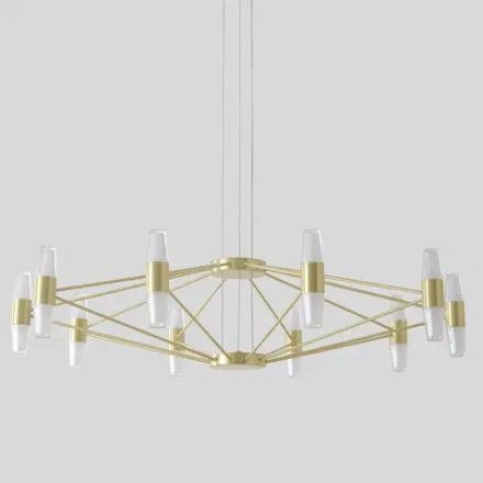 Люстра Crystal Lux DOROTEA SP10 GOLD 1603/310