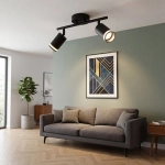 16001-9.5-002CT SPOT LIGHT GU10 BK светильник точечный Reluce Technical, GU10х2