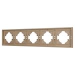 Рамка пластиковая FRM-TENDO-PL-5-GD (Arlight, -)