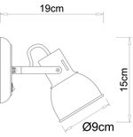 Спот Arte Lamp JOVI A1677AP-1GO, 1хE14