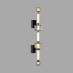 5427/34WL L-VISION ODL_EX24 21 черный хром/белый/дымчатый/коньячный/металл/стекло/акрил Бра LED 34W 3000K KLIFF