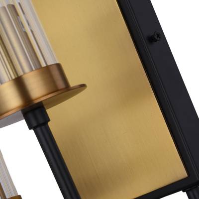 SL336.301.02 Бра ST-Luce Коричневый, Бронза/Прозрачный E14 2*60W