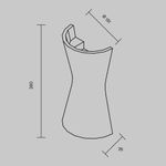 Настенный светильник Parma GU10 х 2 10Вт C123WL-GU10-02-W. TM Maytoni