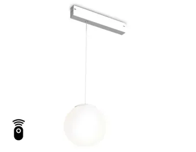 Светильник светодиодный диммируемый для шинопровода Magnetic 220V GL1441 WH/FR белый/белый матовый IP20 10W 3000K-6400K 120° D120 H1500 (Без ПДУ)