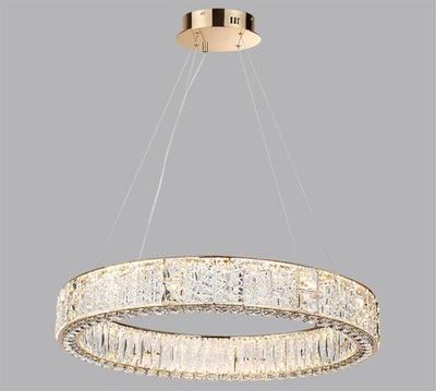 5071/100L HALL ODL24 595 золото/прозрачный/металл/хрусталь/стекло Люстра LED 80W 3700K VERSION