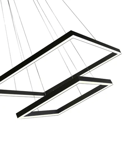 08227,19(4000K) Люстра Альтис черный w60+40 h200 Led 60W (4000K)