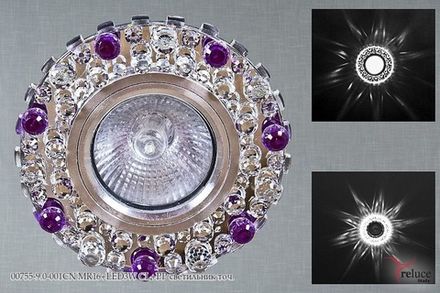 00755-9.0-001CN MR16+LED3W CL+PP светильник точ.